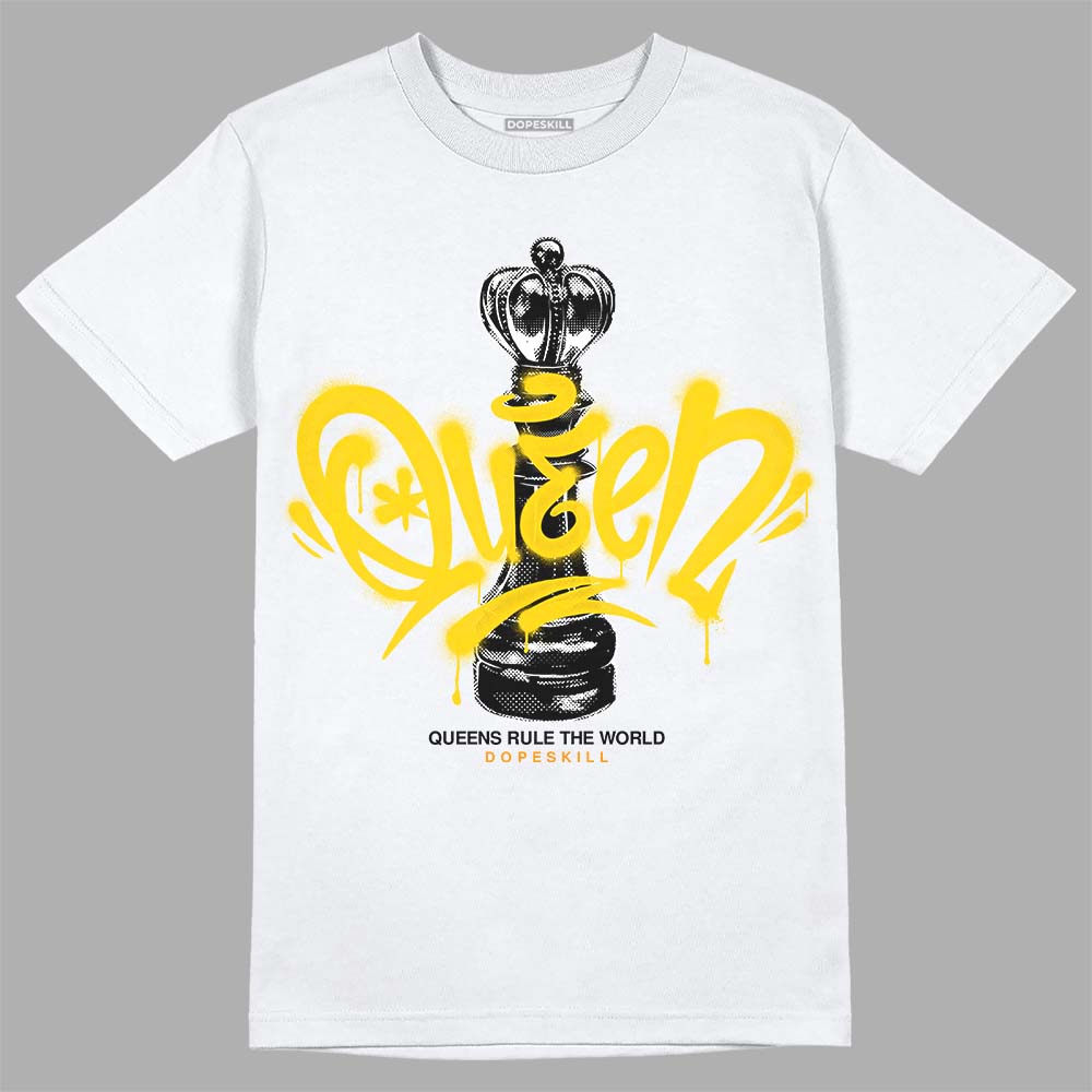 Yellow Ochre 6s superstreetwear T-Shirt Queen Chess Graphic