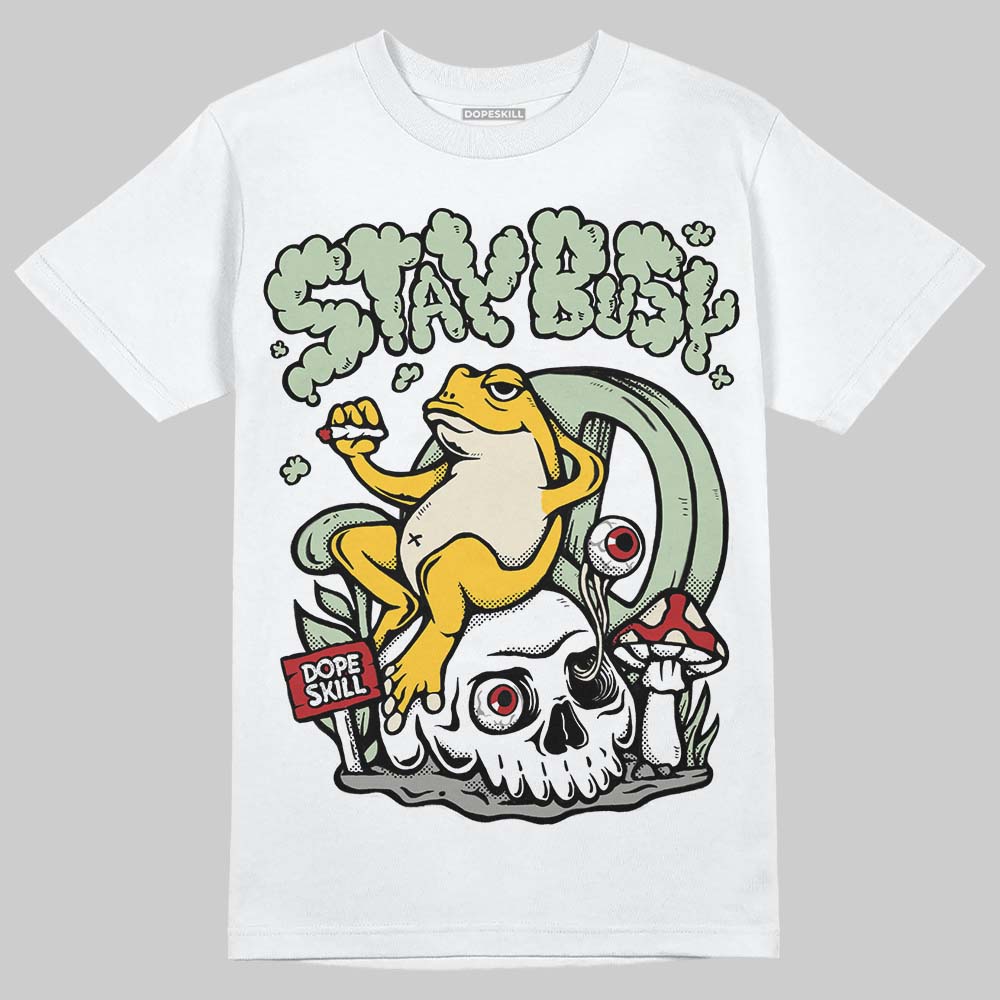 Seafoam 4s 2025 superstreetwear T-Shirt Stay Busy Graphic