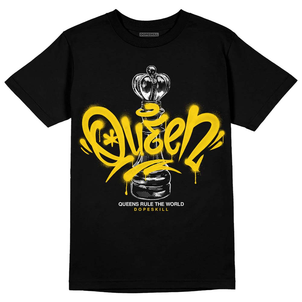 Yellow Ochre 6s superstreetwear T-Shirt Queen Chess Graphic