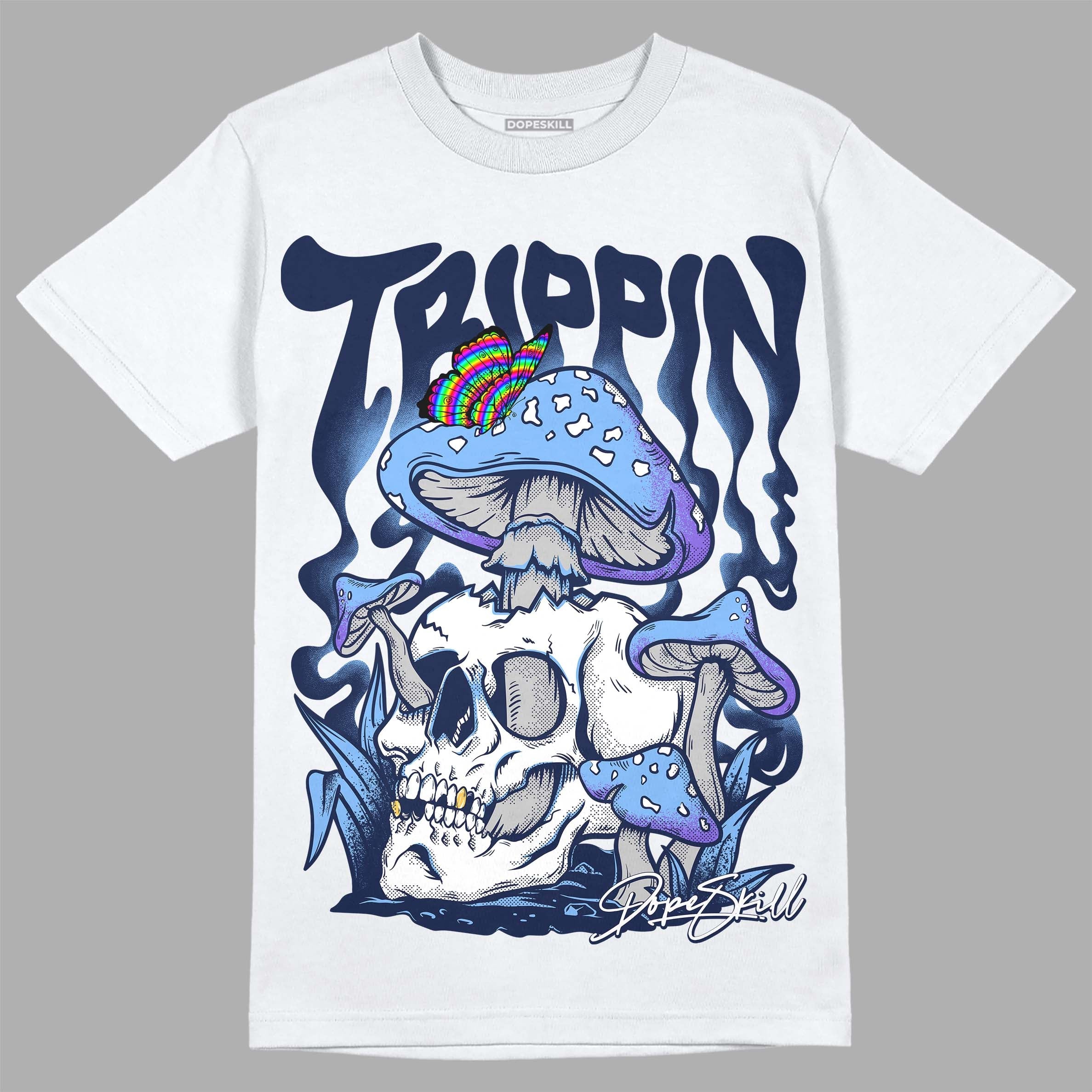 Midnight Navy 5s superstreetwear T-Shirt Trippin Graphic