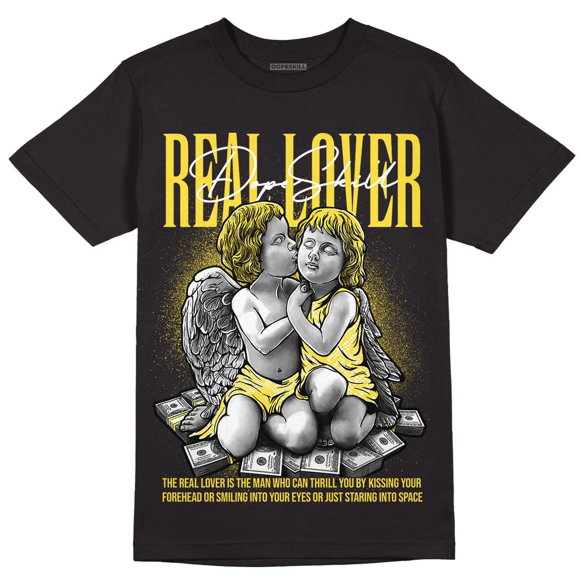 Yellow Snakeskin 11s superstreetwear T-Shirt Real Lover Graphic