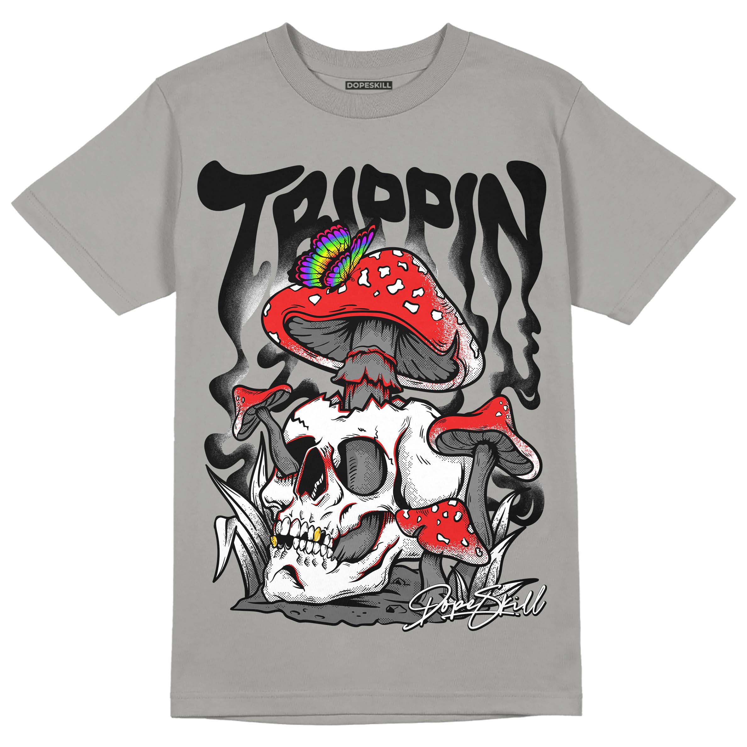 Grey Collection superstreetwear Grey T-shirt Trippin Graphic