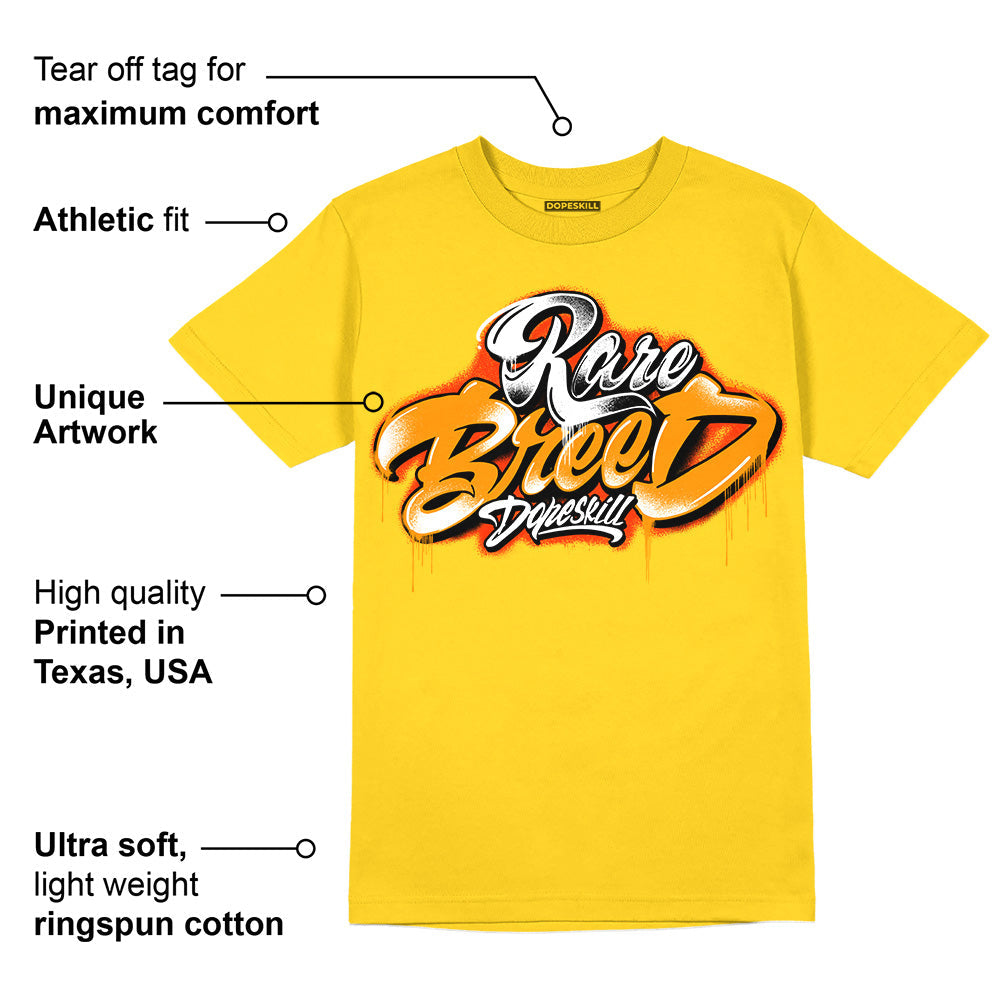 Yellow Ochre 6s superstreetwear Yellow T-shirt Rare Breed Type Graphic