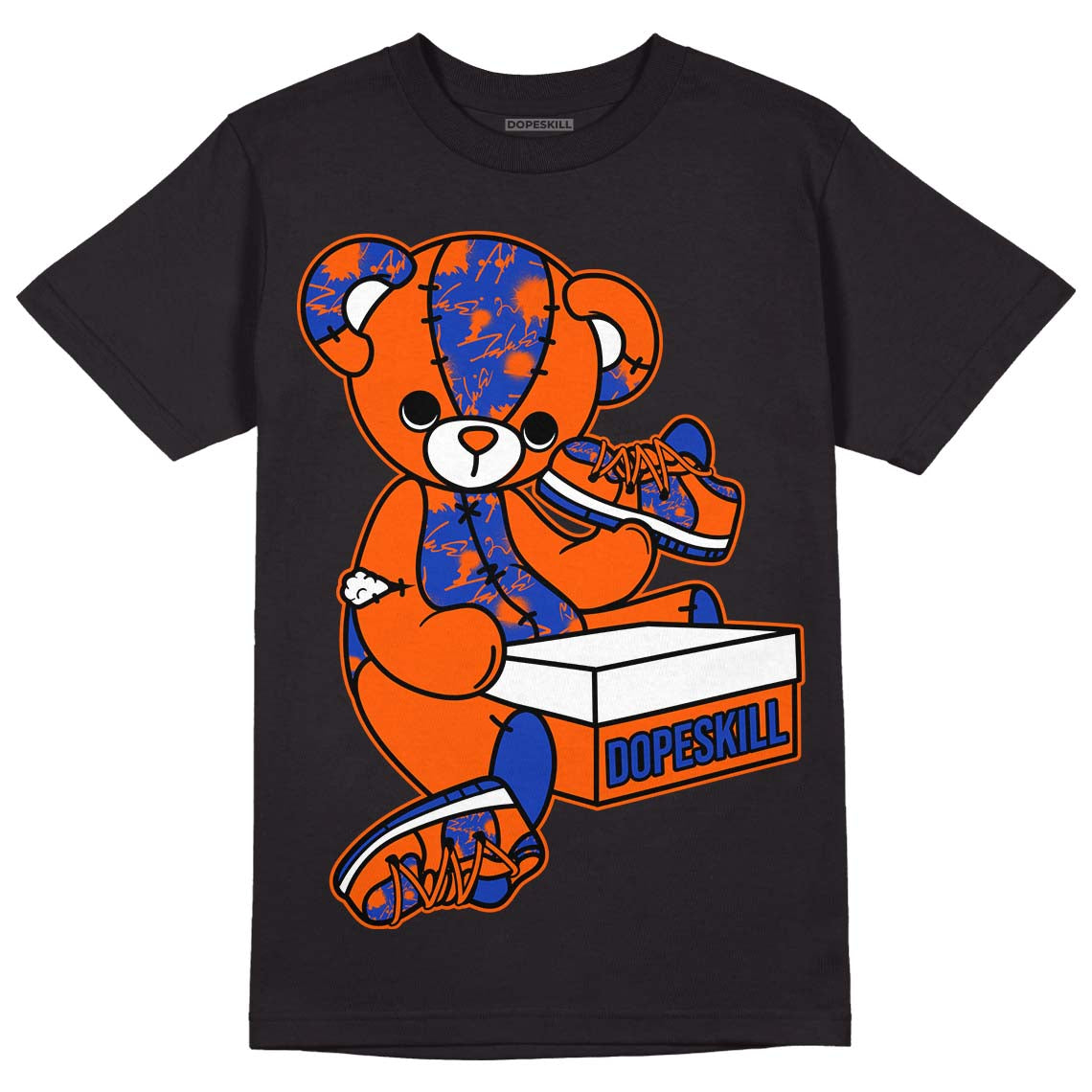 Dunk Low Futura Orange Blaze superstreetwear T-Shirt Sneakerhead BEAR Graphic