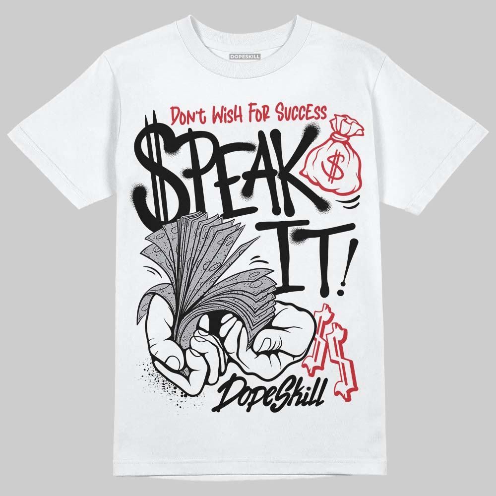 White Cement 4s superstreetwear T-Shirt Speak It Graphic