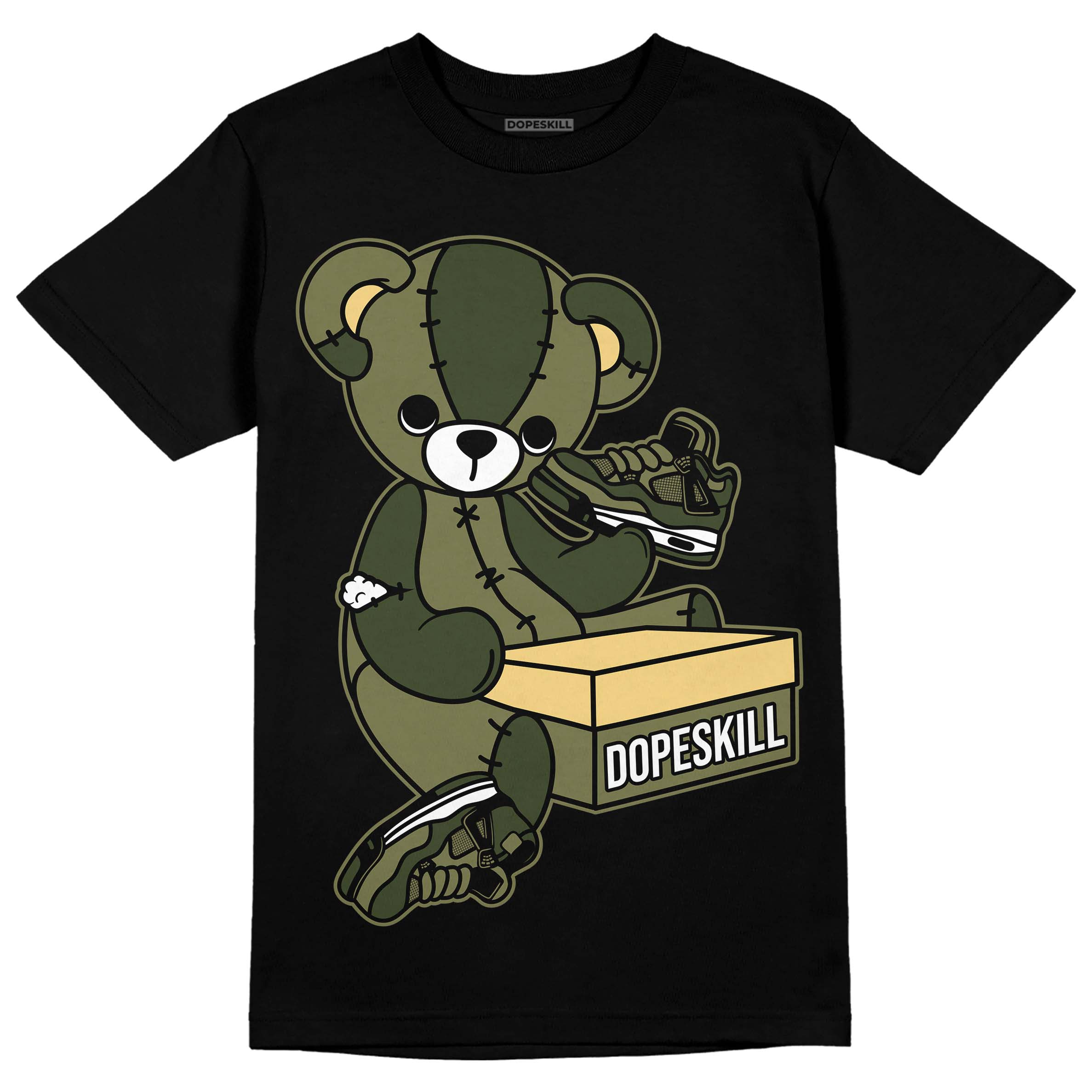 Craft Olive 4s superstreetwear T-Shirt Sneakerhead BEAR Graphic