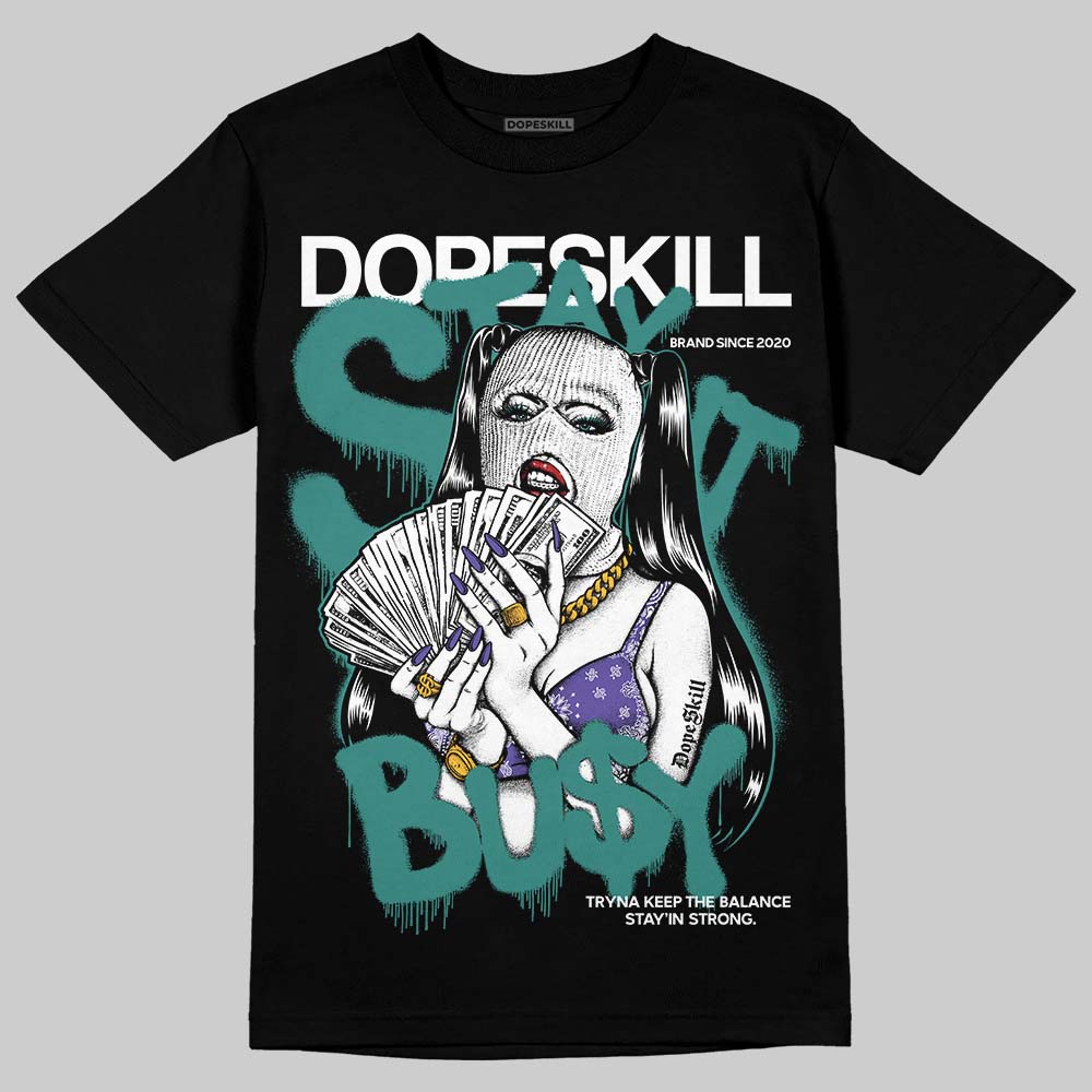 Grape 5s superstreetwear T-Shirt Stay It Busy Graphic