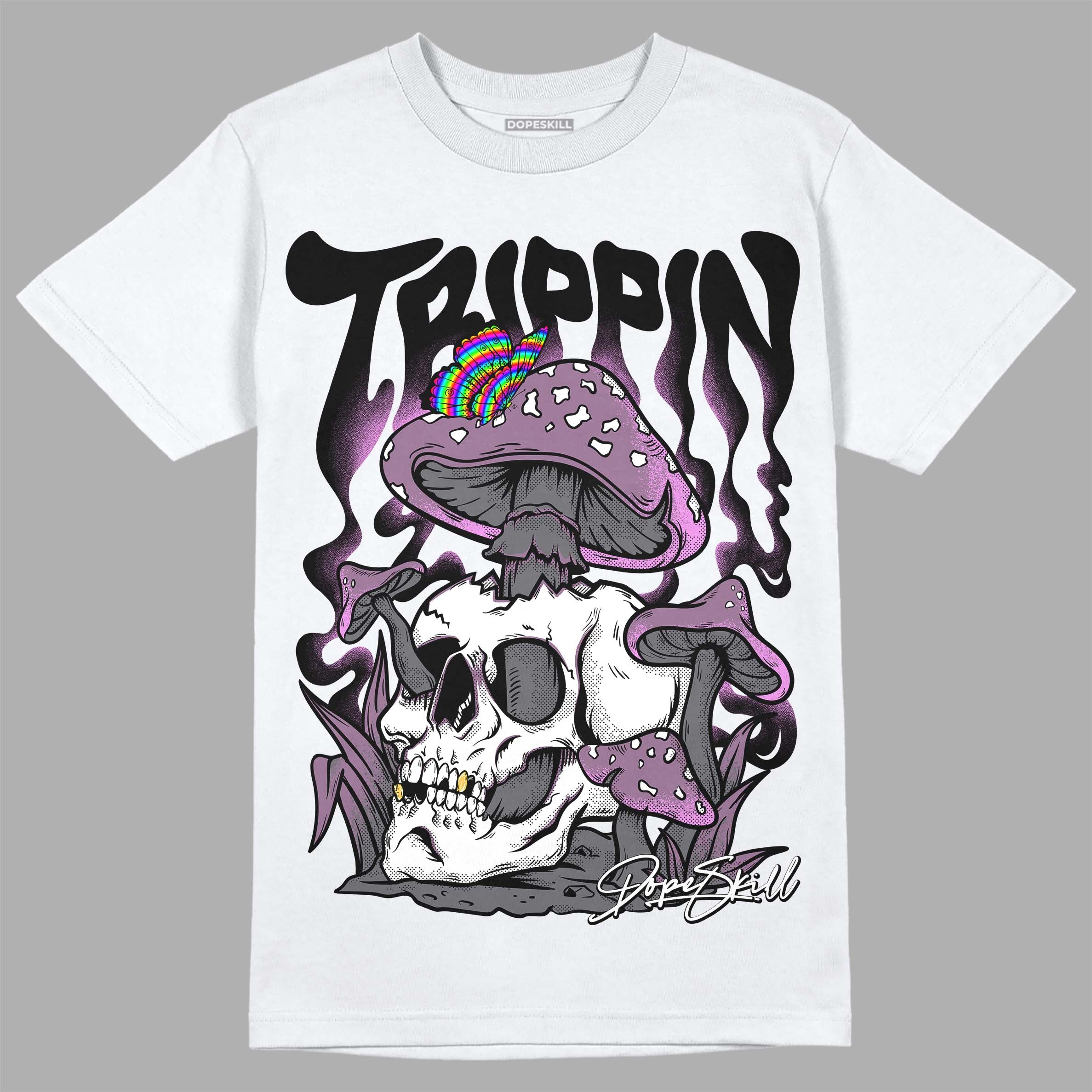Mauve Off-Noir superstreetwear T-Shirt Trippin Graphic