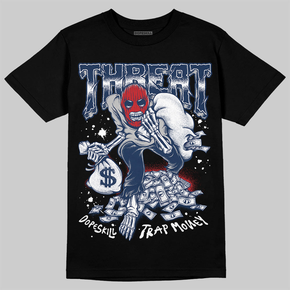 Summit White Navy 4s superstreetwear T-Shirt Threat Graphic