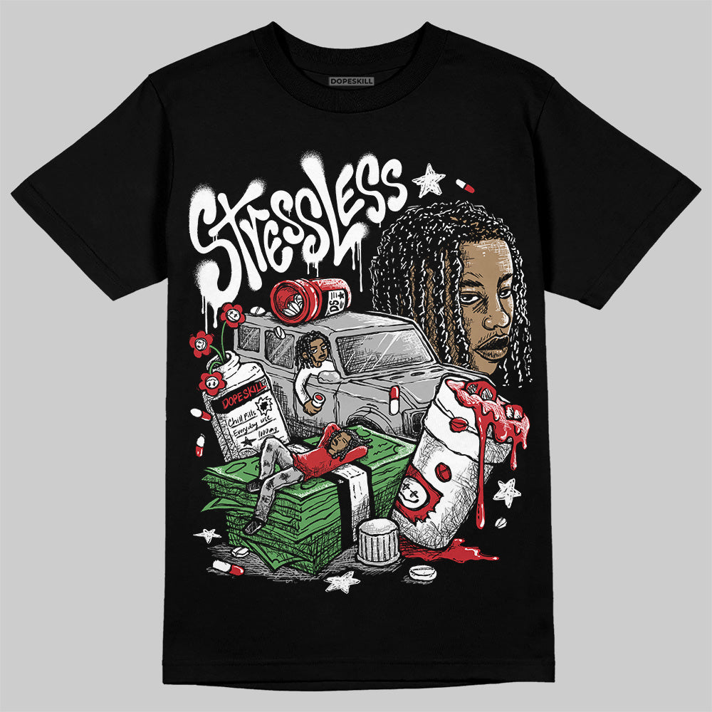Bred Velvet 11s superstreetwear T-Shirt Stressless Graphic