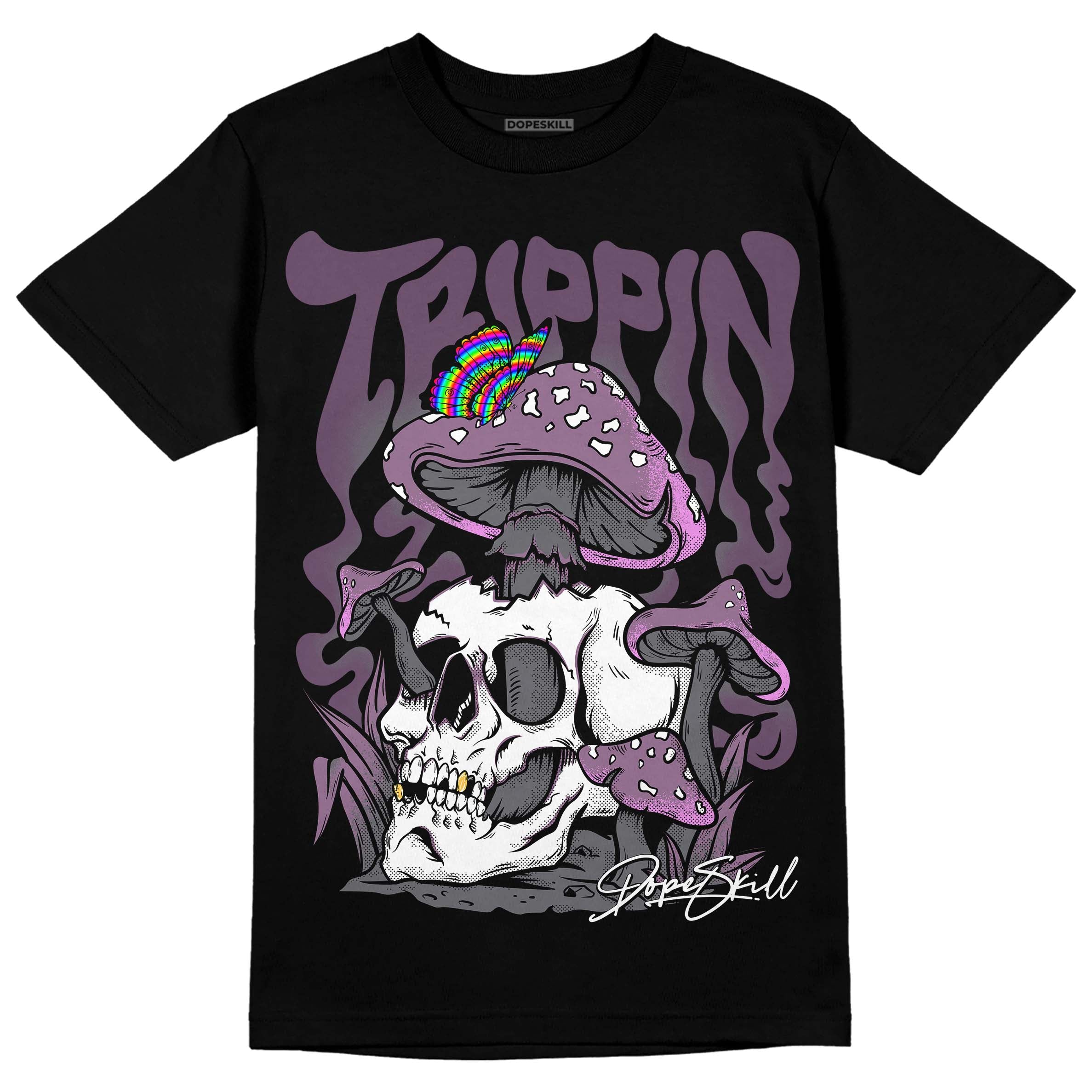 Mauve Off-Noir superstreetwear T-Shirt Trippin Graphic