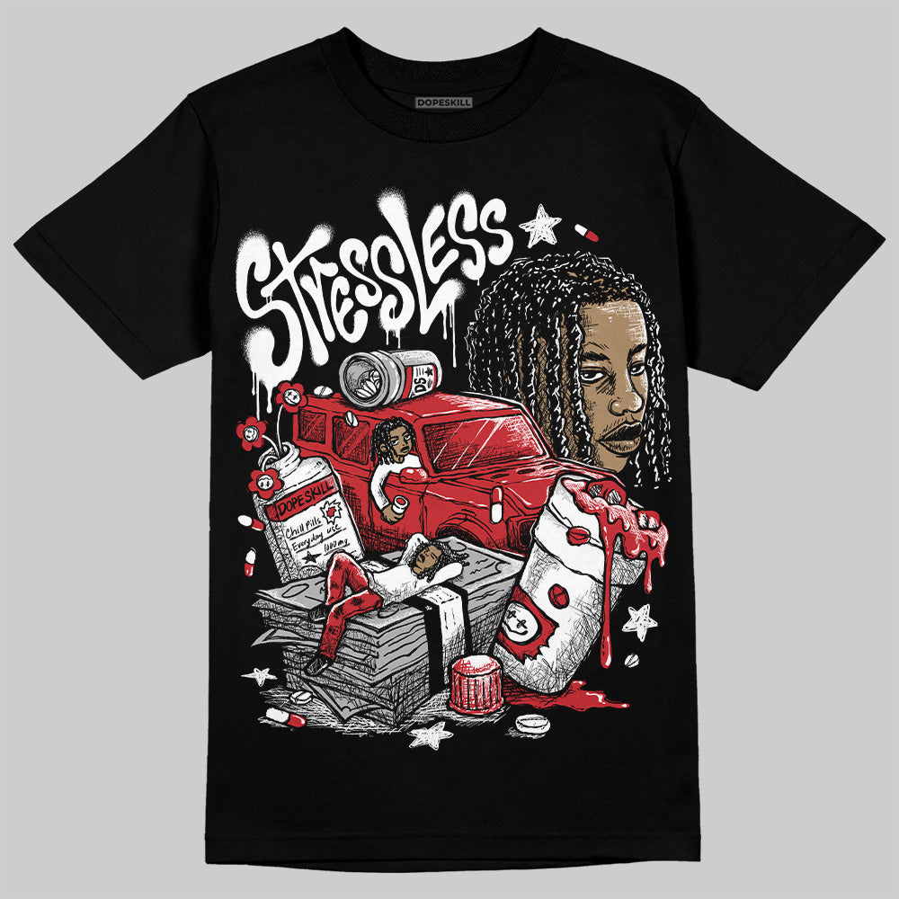 Bred 11s superstreetwear T-Shirt Stressless Graphic