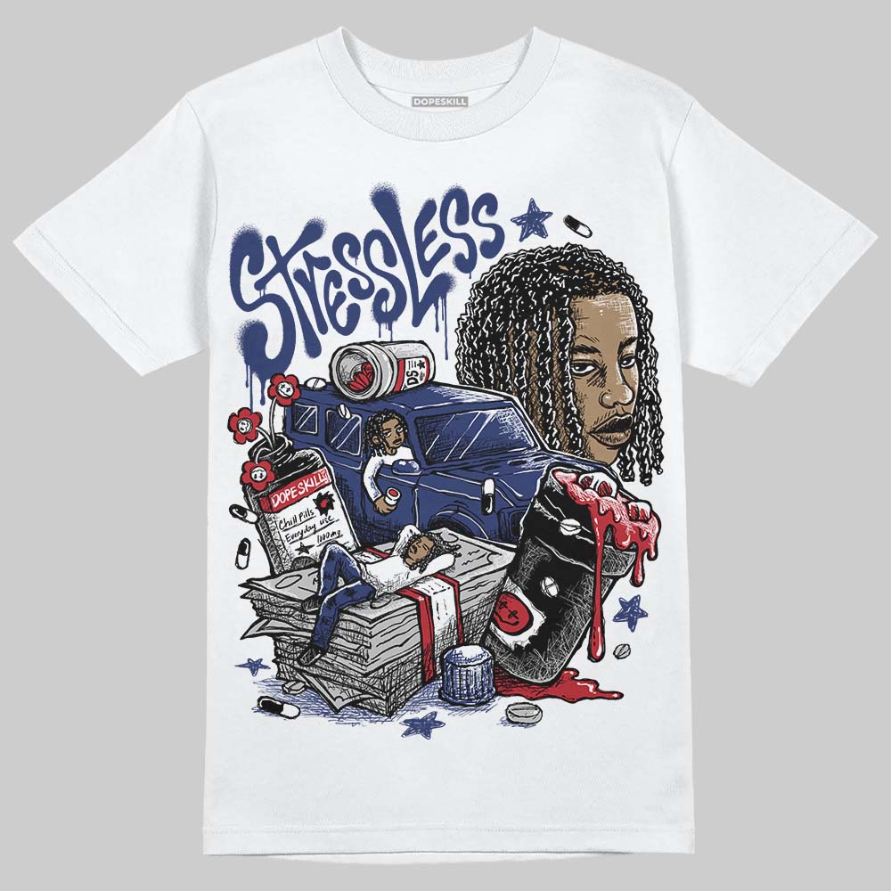 Rare Air Deep Royal Blue 1s superstreetwear T-Shirt Stressless Graphic