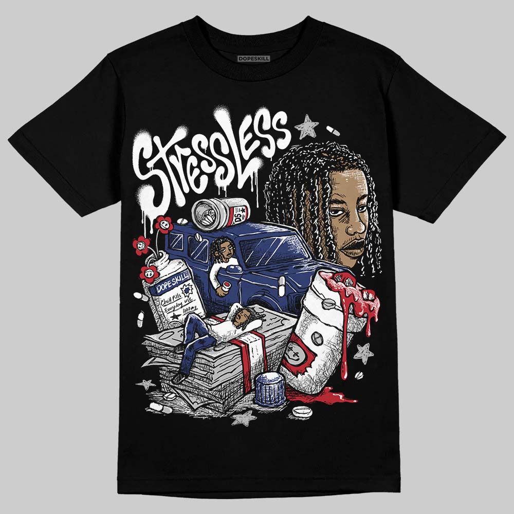 Rare Air Deep Royal Blue 1s superstreetwear T-Shirt Stressless Graphic