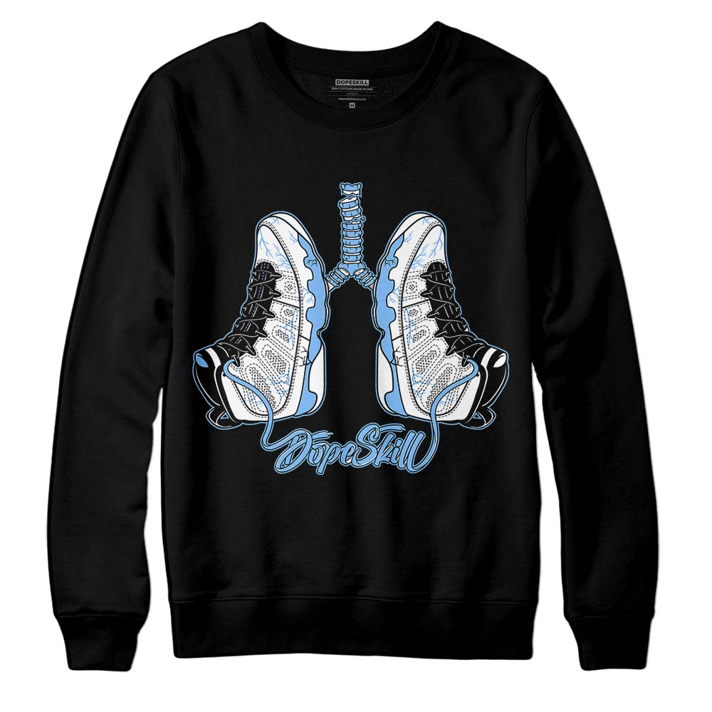 Powder Blue 9s superstreetwear Sweatshirt Breathe Graphic