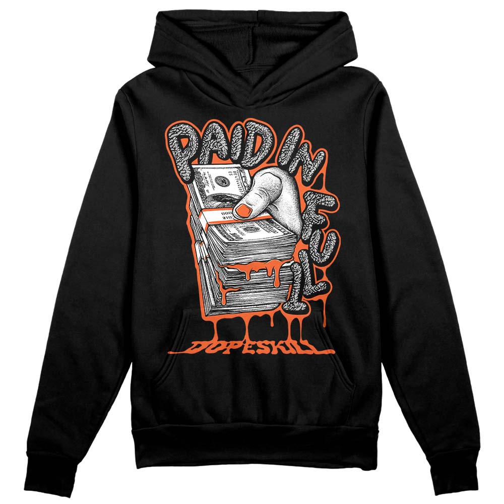 Georgia Peach 3s superstreetwear Hoodie Sweatshirt Paid In Full Graphic