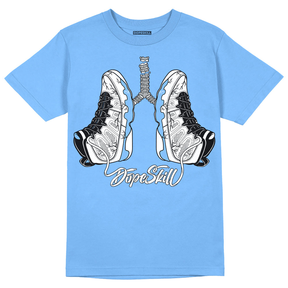 Powder Blue 9s superstreetwear Sky Blue T-shirt Breathe Graphic