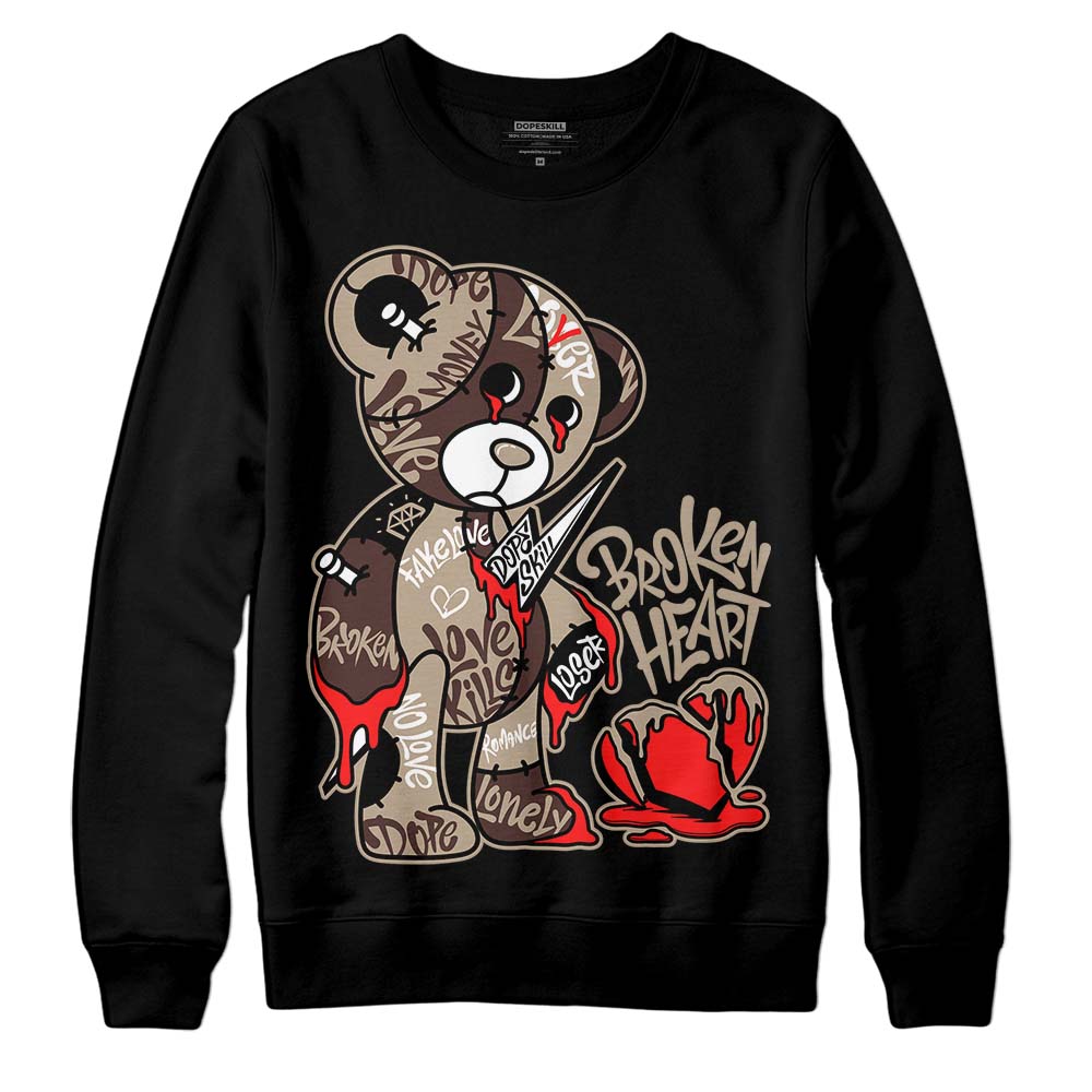 Latte 1s superstreetwear Sweatshirt Broken Heart Graphic