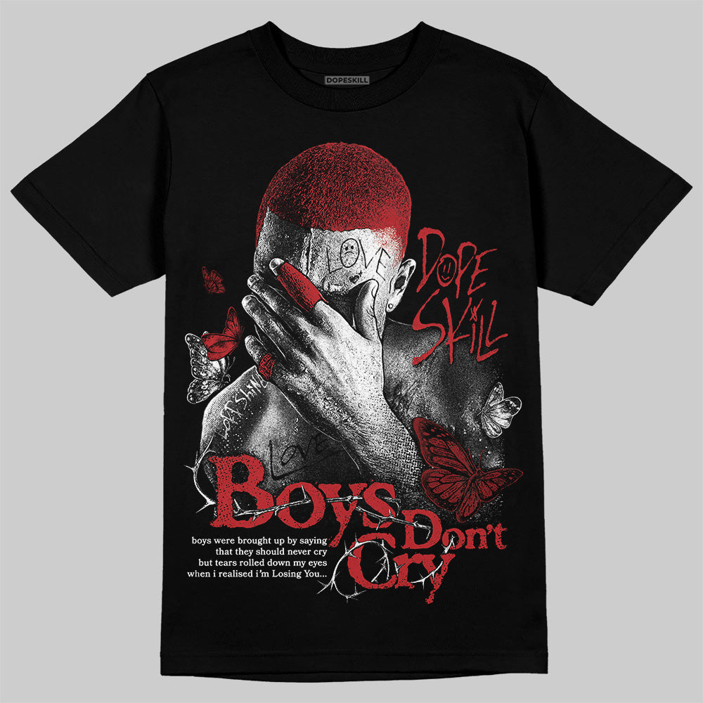 Flu Game 12s superstreetwear T-Shirt Boys Don't Cry Graphic