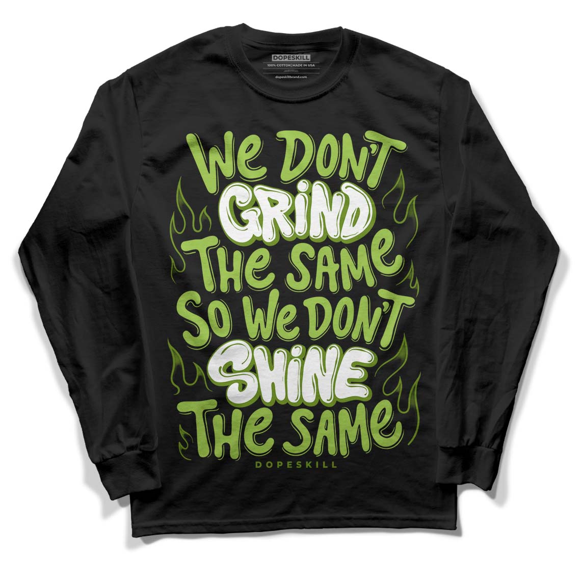 Dunk Low 'Chlorophyll' superstreetwear Long Sleeve T-Shirt Grind Shine Graphic