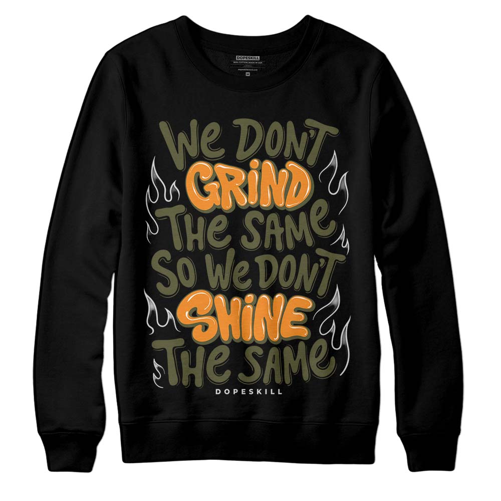 Olive 5s superstreetwear Sweatshirt Grind Shine Graphic