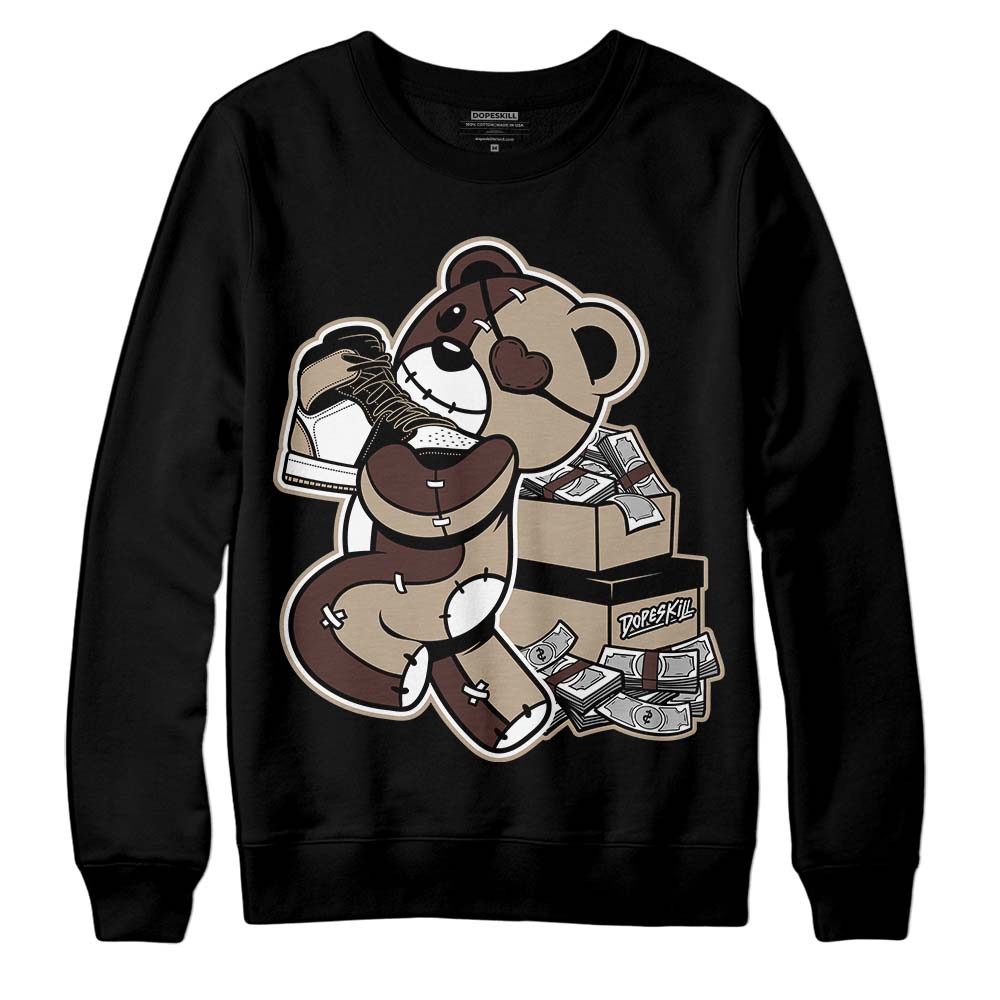 Latte 1s superstreetwear Sweatshirt Bear Steals Sneaker Graphic