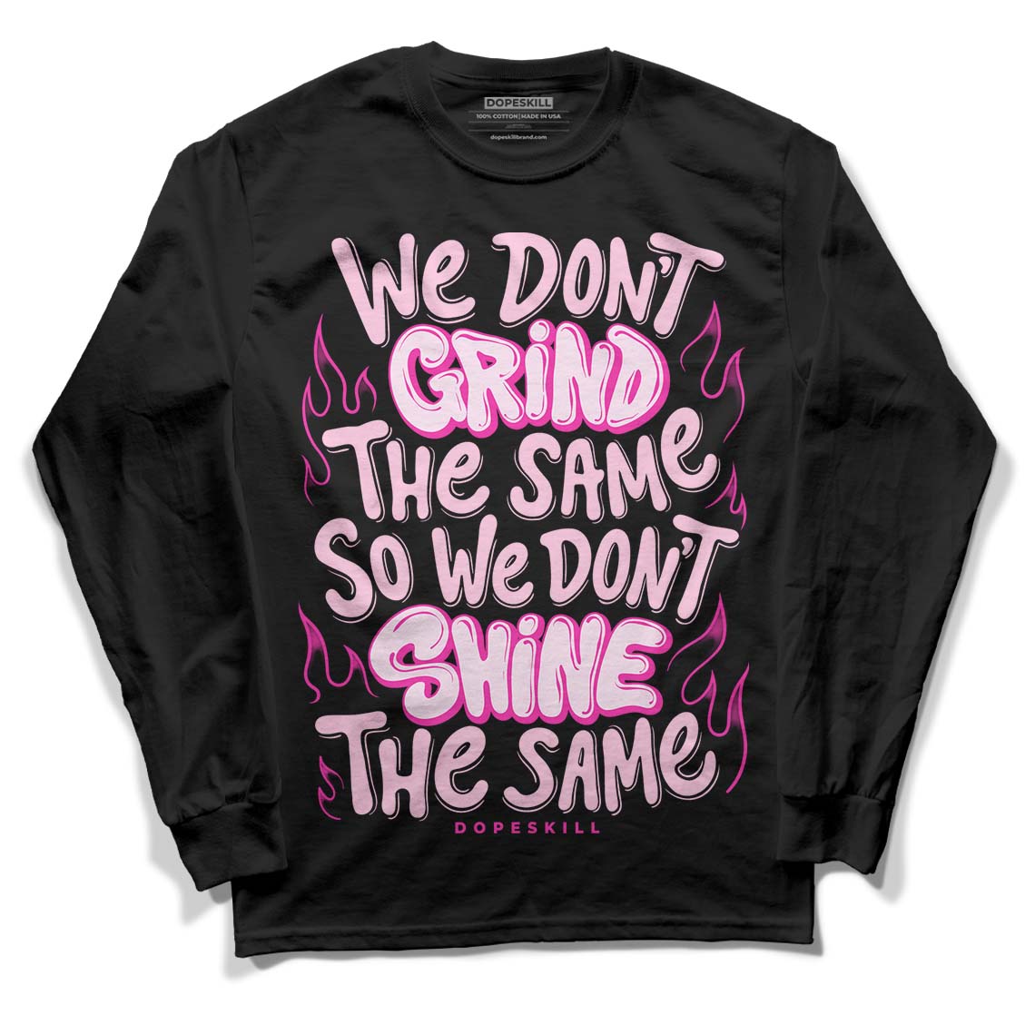 Triple Pink Dunk Low superstreetwear Long Sleeve T-Shirt Grind Shine Graphic