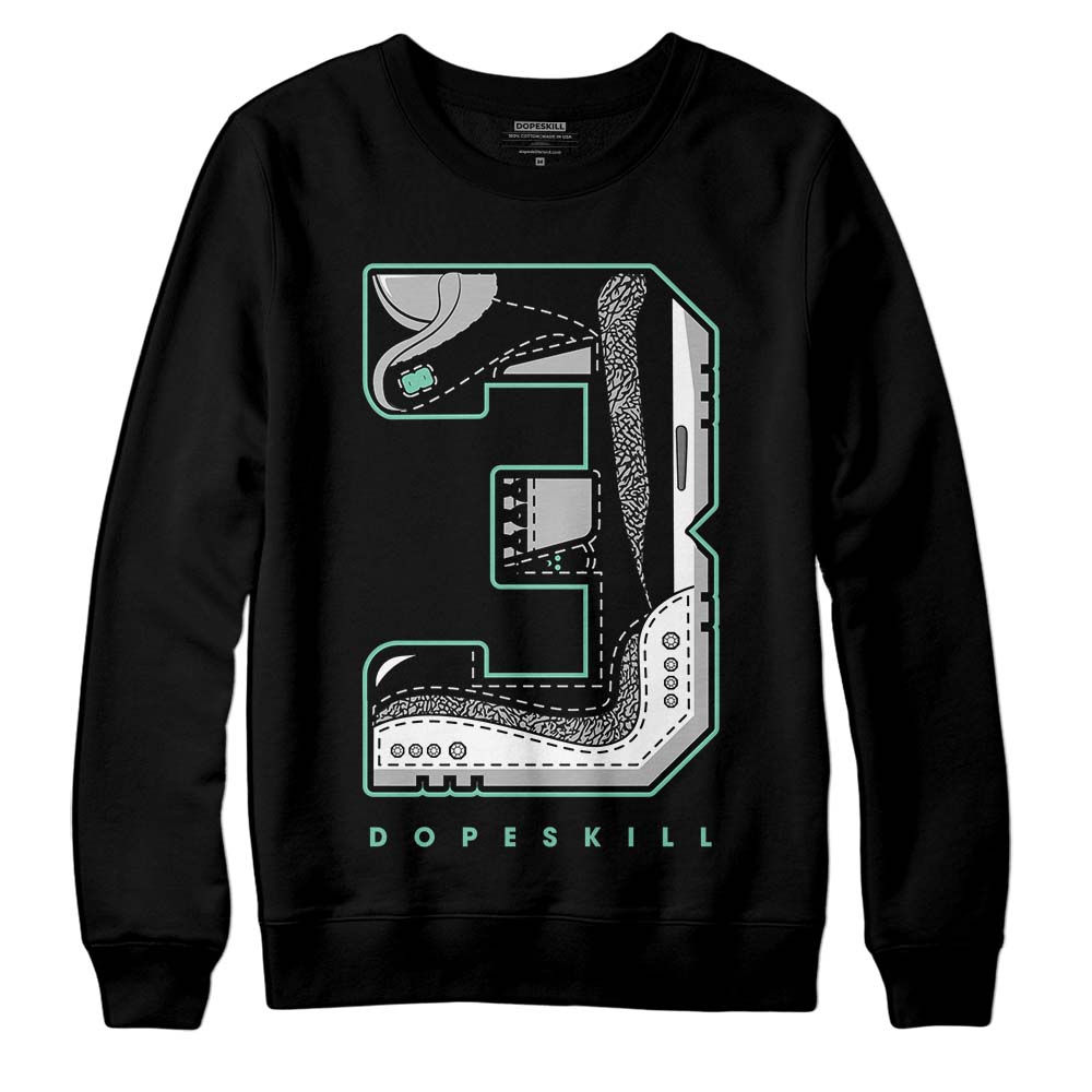Green Glow 3s superstreetwear Sweatshirt No.3 Graphic
