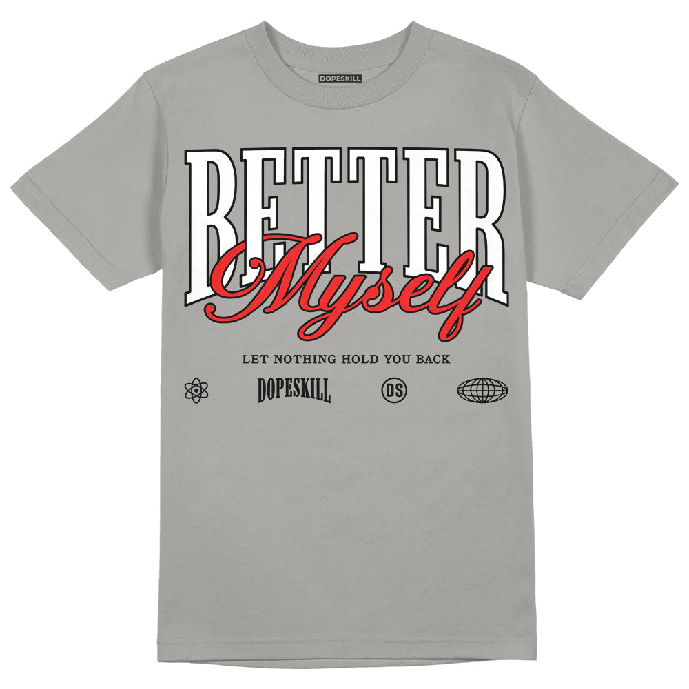 Grey Collection superstreetwear Grey T-shirt Better Myself Graphic
