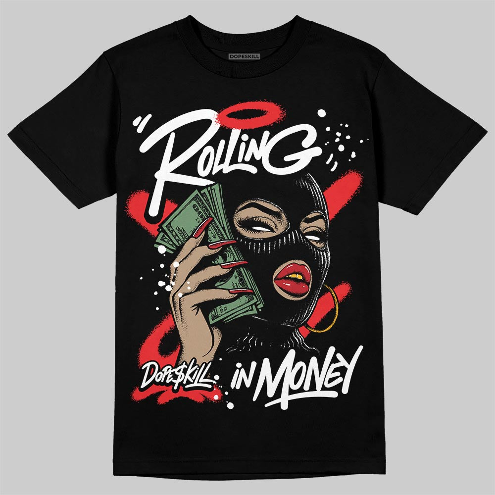 Dunk Panda White Black superstreetwear T-Shirt Rolling in Money Graphic