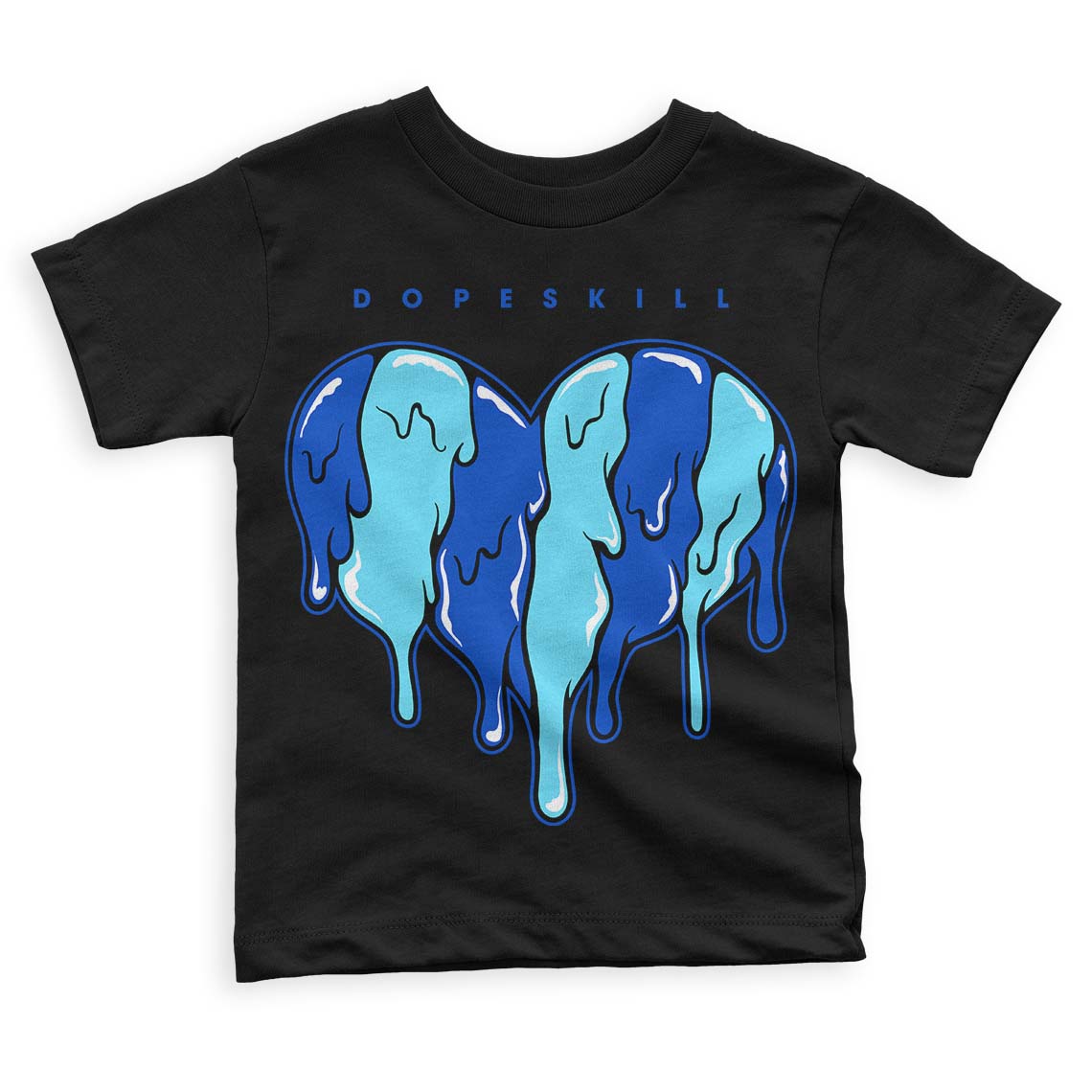 SB Dunk Argon superstreetwear Toddler Kids T-shirt Slime Drip Heart Graphic