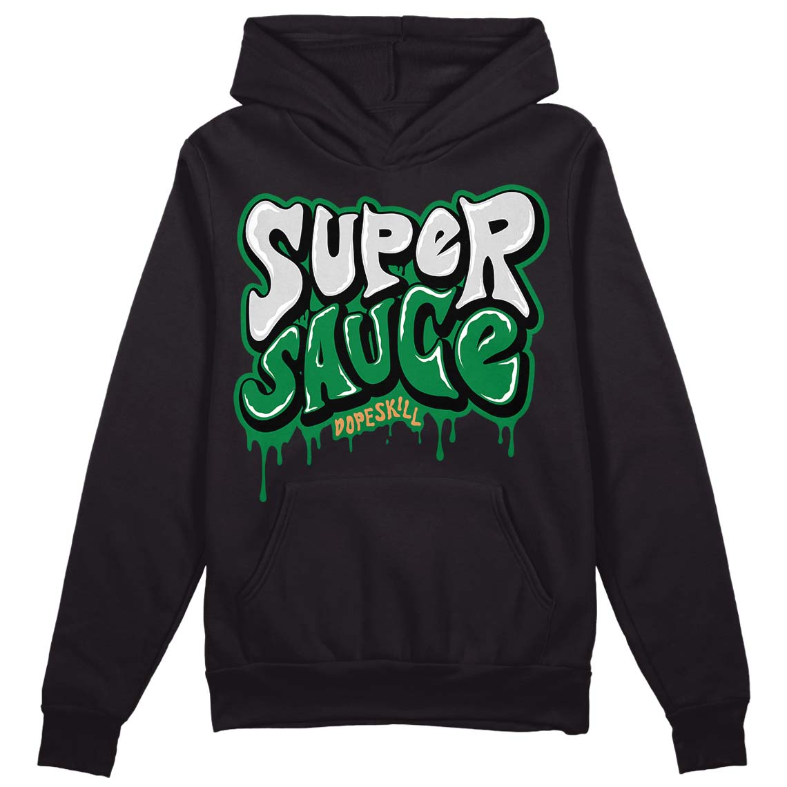 Pine Green 4s superstreetwear Hoodie Sweatshirt Super Sauce Graphic