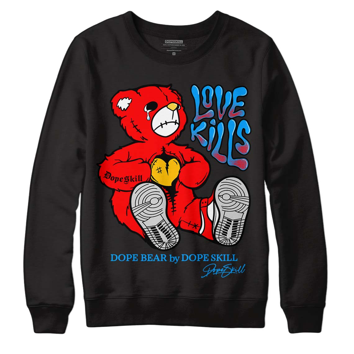 Fruity Pebbles Dunks superstreetwear Sweatshirt Love Kills Graphic
