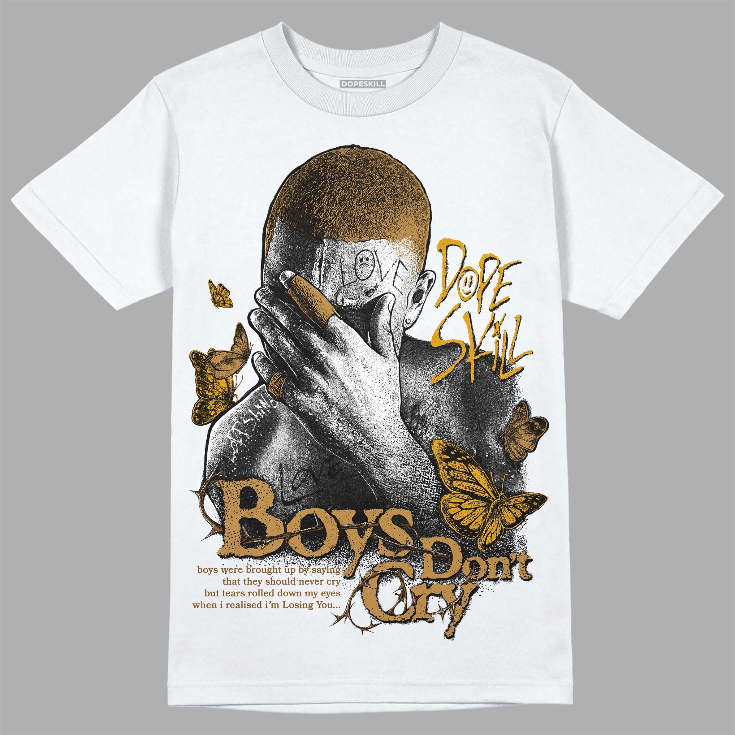 Wheat 13s superstreetwear T-Shirt Boys Don't Cry Graphic