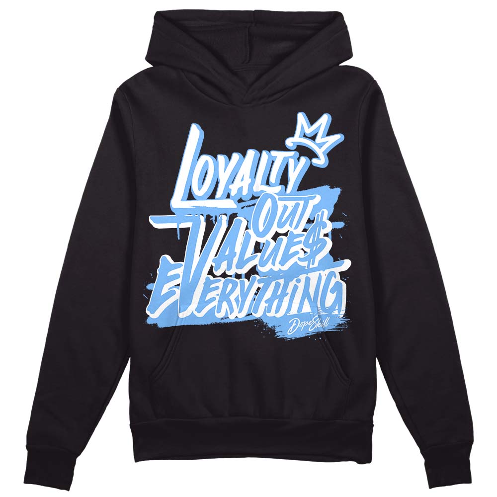 Powder Blue 9s superstreetwear Hoodie Sweatshirt LOVE Graphic