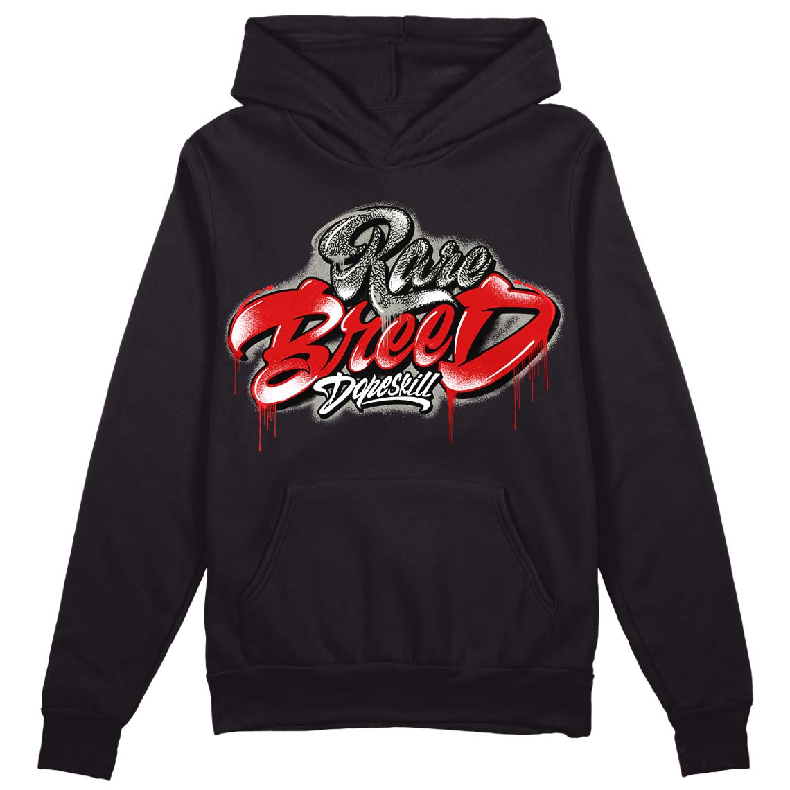 Fire Red 3s superstreetwear Hoodie Sweatshirt Rare Breed Type Graphic