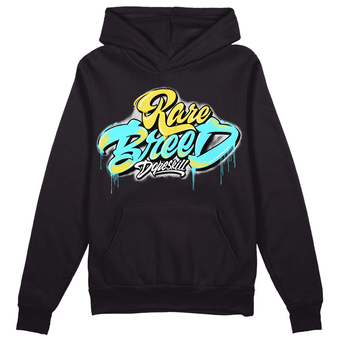 Aqua 5s superstreetwear Hoodie Sweatshirt Rare Breed Type Graphic