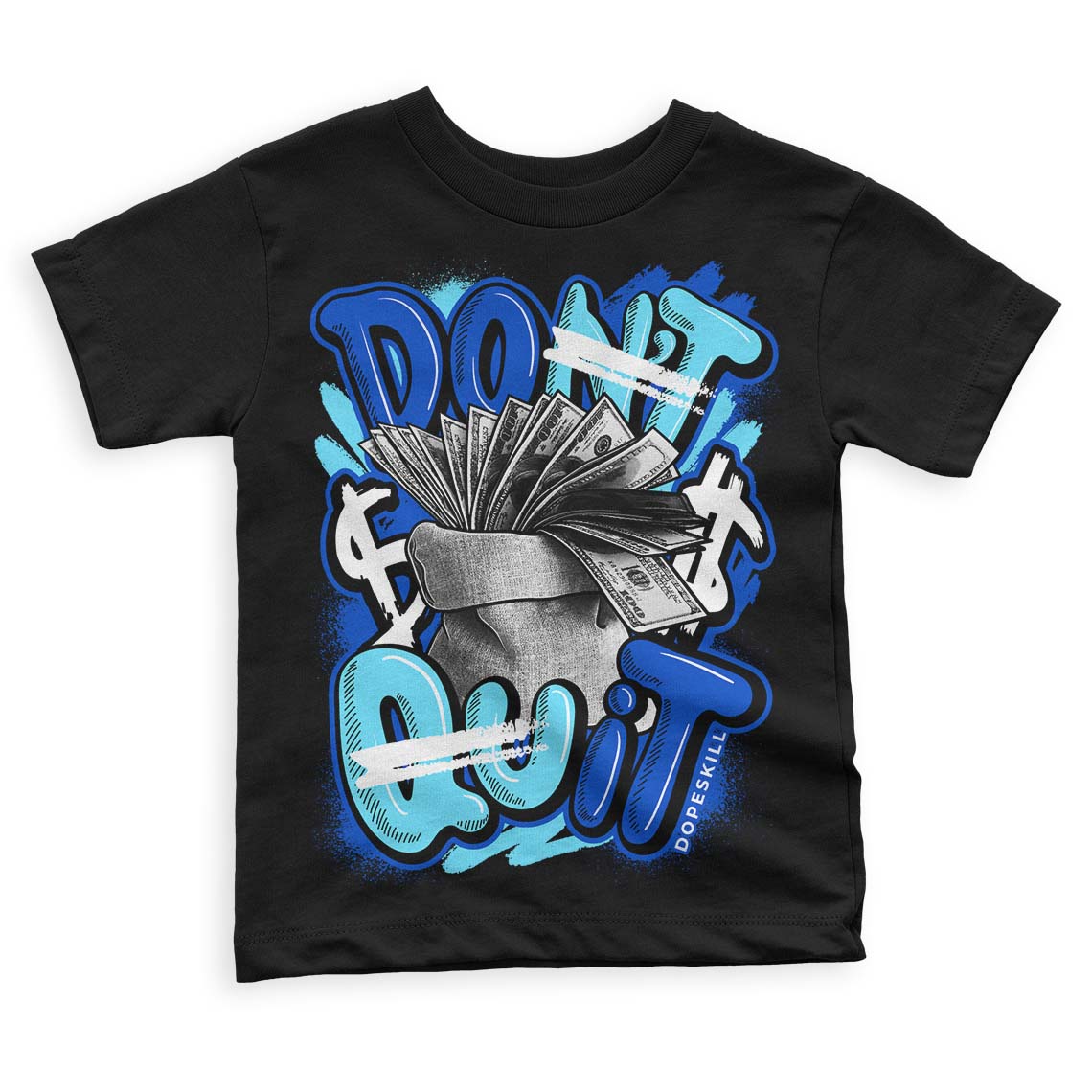 SB Dunk Argon superstreetwear Toddler Kids T-shirt Don't Quit Graphic