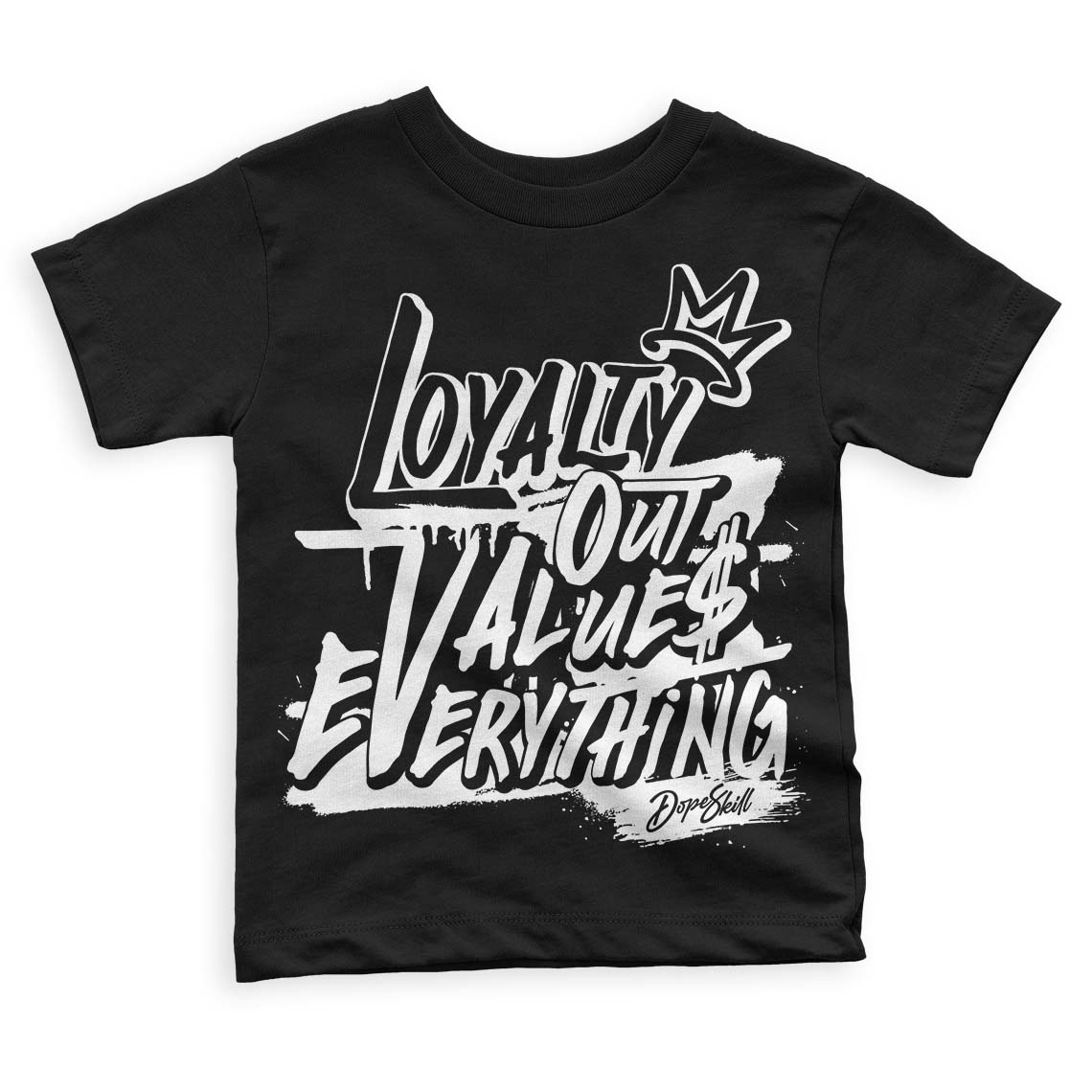 Panda White Black Dunk Low superstreetwear Toddler Kids T-shirt LOVE Graphic