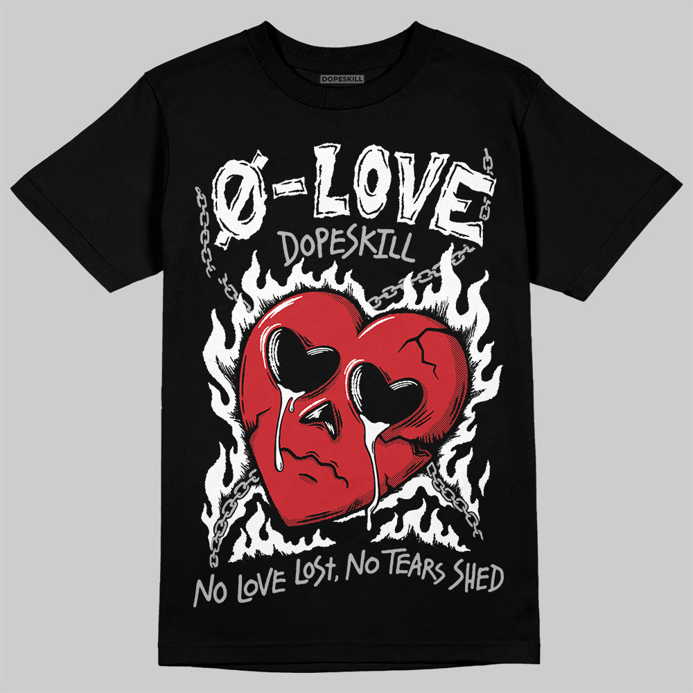 Black Cement 3s superstreetwear T-Shirt Crying Heart Graphic