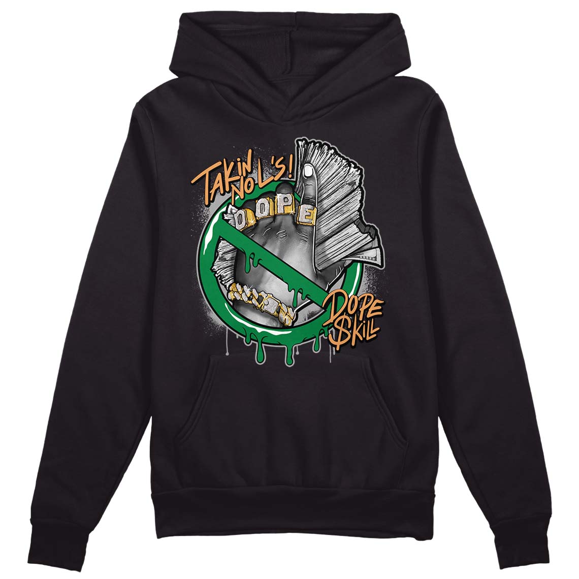 Pine Green 4s superstreetwear Hoodie Sweatshirt Takin No L's Graphic