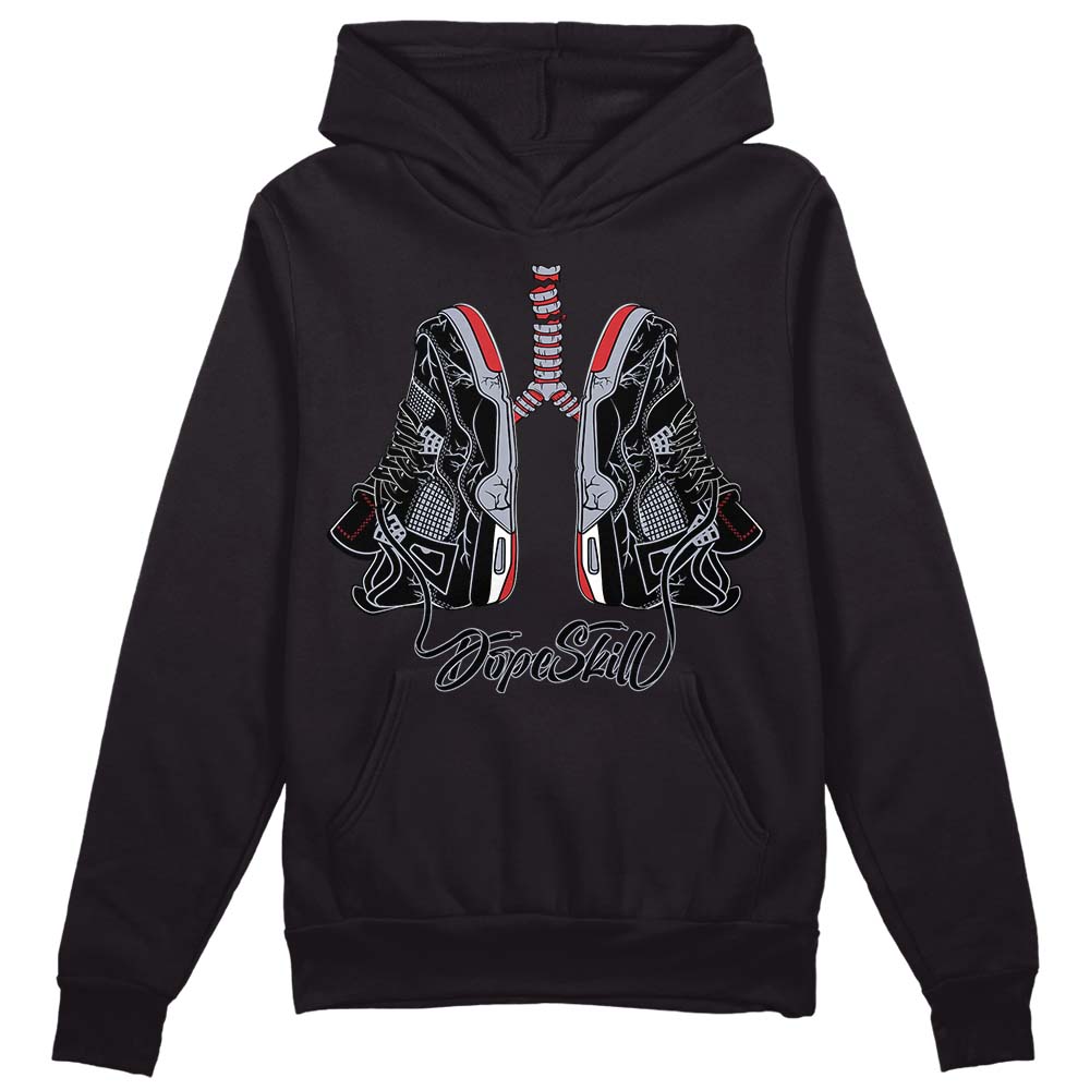 Bred Reimagined 4s superstreetwear Hoodie Sweatshirt Breathe Graphic
