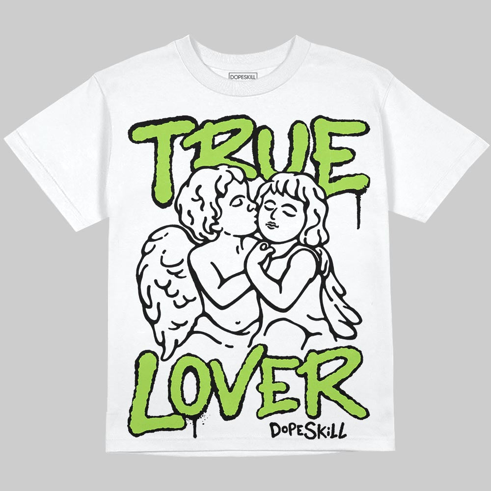 Neon Green Collection superstreetwear Oversize Print T-Shirt True Lover Graphic