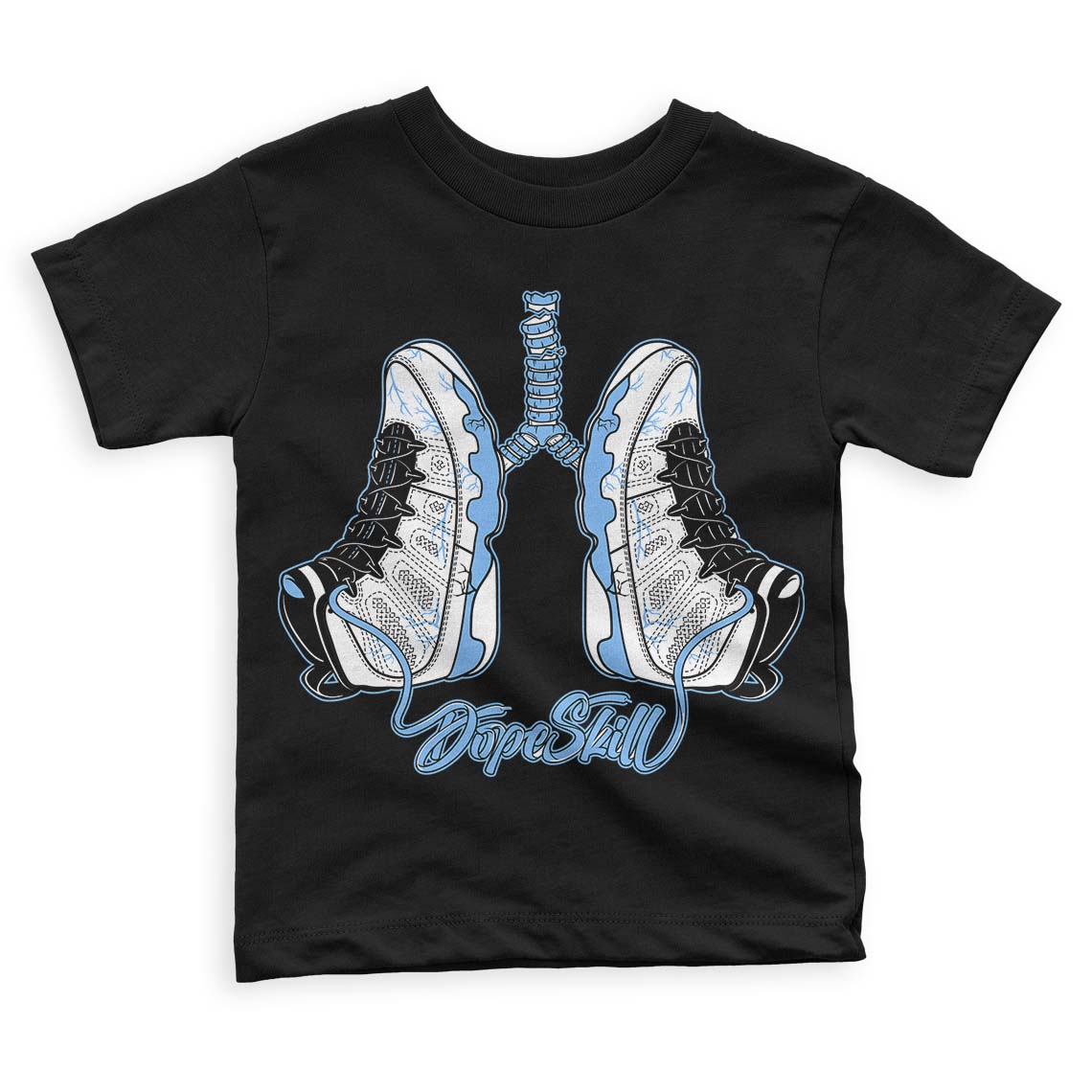 Powder Blue 9s superstreetwear Toddler Kids T-shirt Breathe Graphic