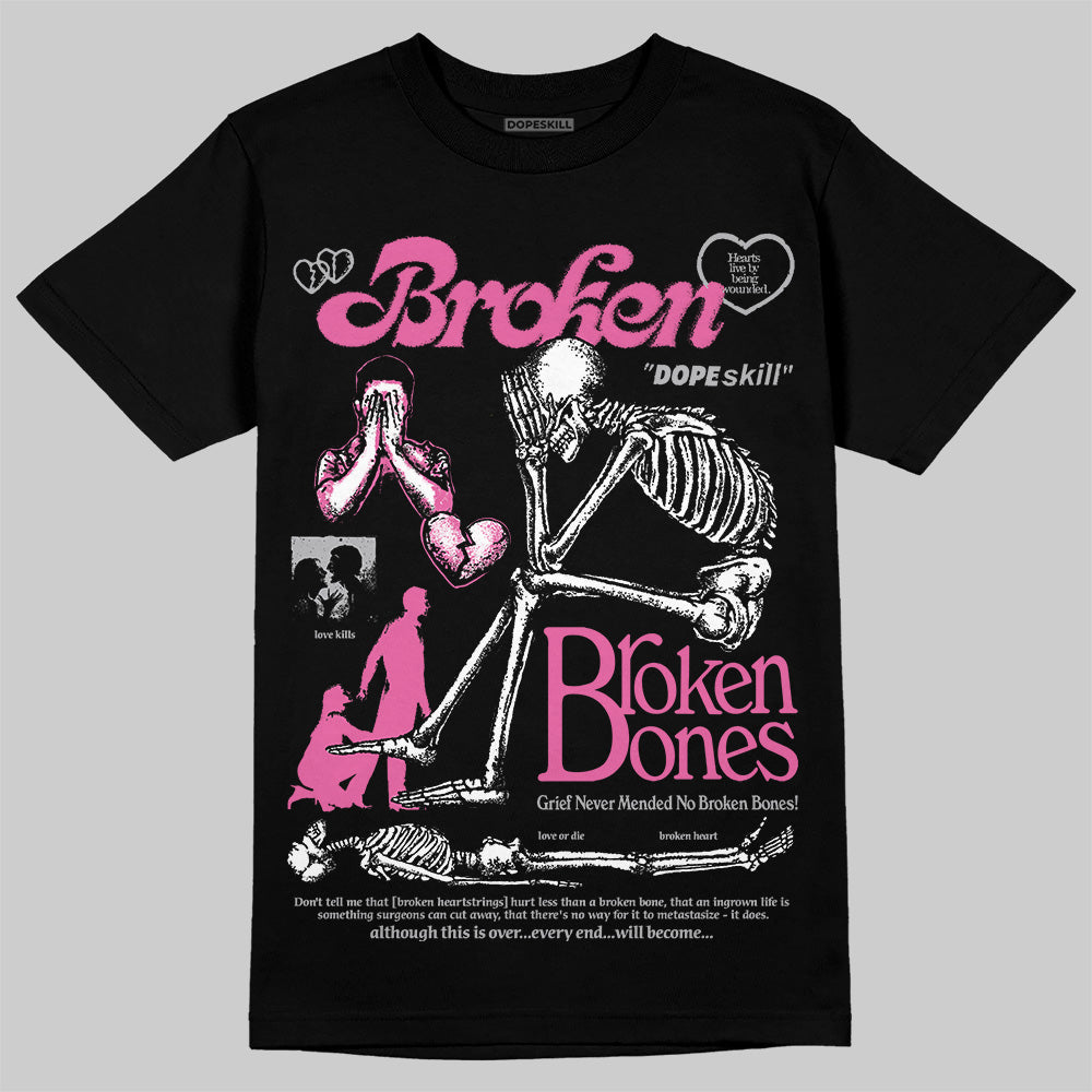 Kayano 14 Cream Sweet Pink superstreetwear T-Shirt Broken Bones Graphic