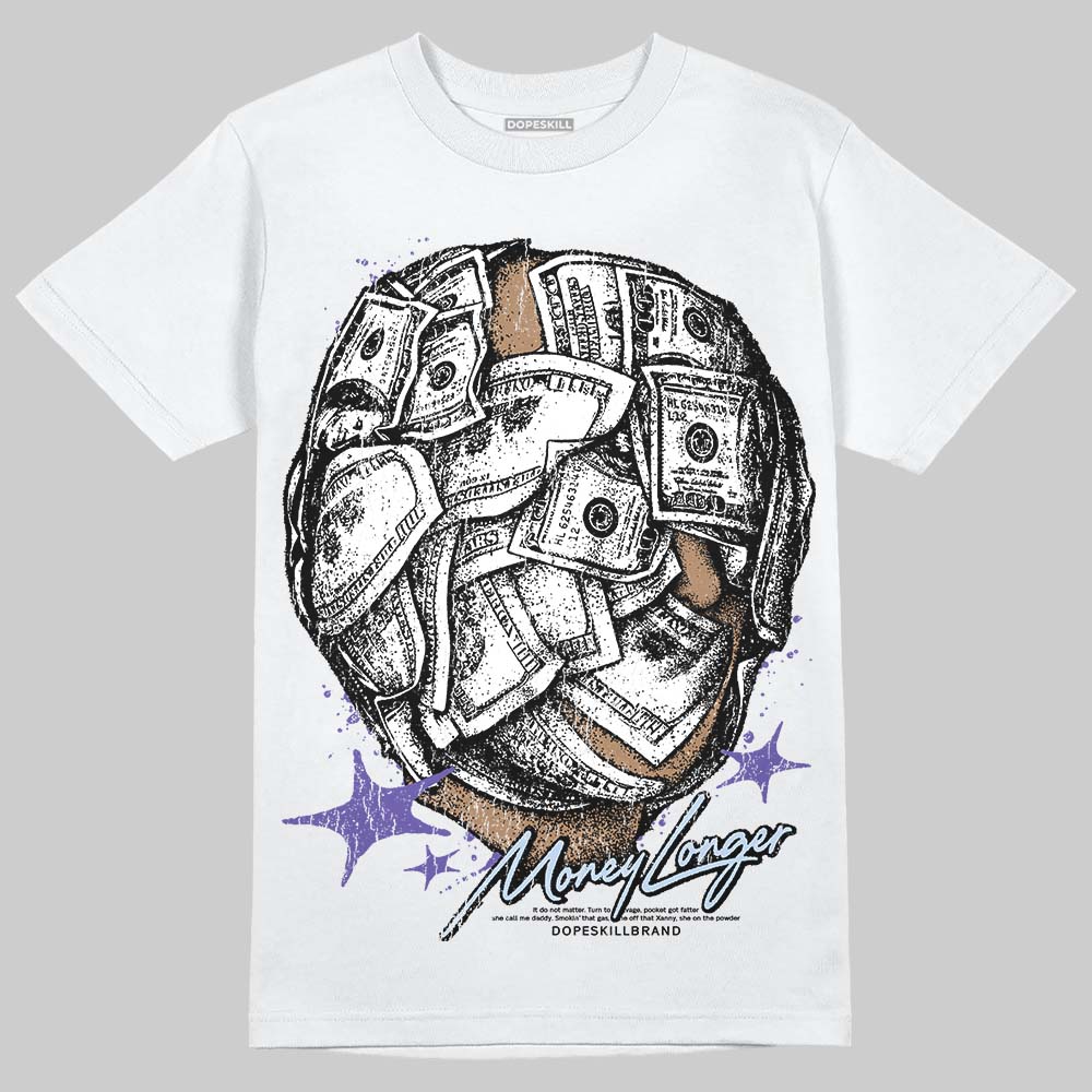 Grape 5s superstreetwear T-Shirt Money Longer Graphic