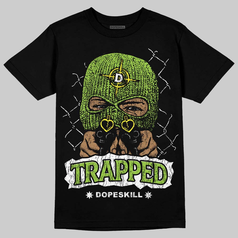 Neon Green Collection superstreetwear T-Shirt New Trapped Graphic