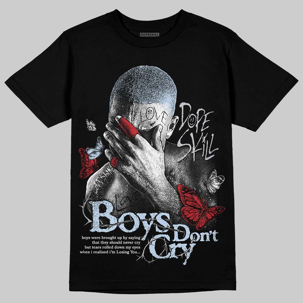 Black Metallic Reimagined 5s superstreetwear T-Shirt Boys Don't Cry Graphic