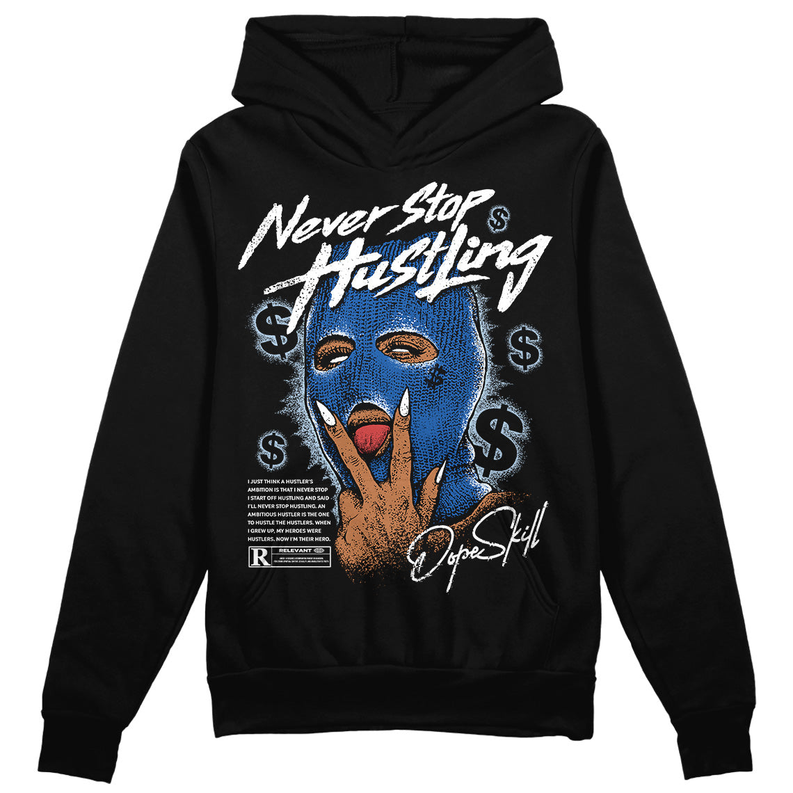 Space Jam 11s superstreetwear Hoodie Sweatshirt Never Stop Hustling Graphic