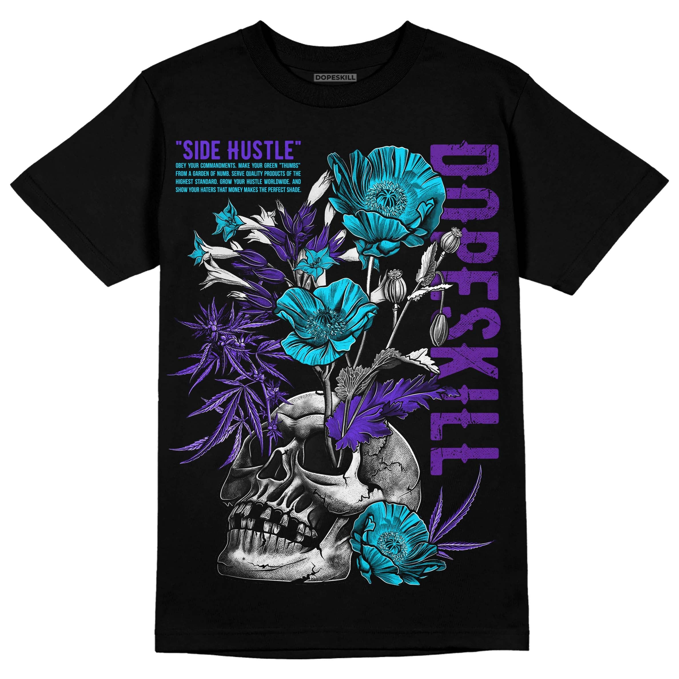 Aqua 6s superstreetwear T-Shirt Side Hustle Graphic